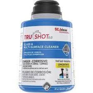 DESCRIPTION: (4) GLASS AND MULTI-SURFACE CLEANER BRAND/MODEL: TRU SHOT #SJN315272 RETAIL$: $32.25 ea SIZE: 10 OZ QTY: 4