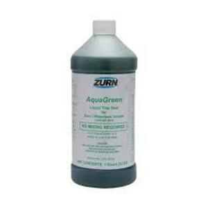 DESCRIPTION: (8) WATERLESS URINAL SEALANT BRAND/MODEL: ZURN #ZGS INFORMATION: AQUA GREEN RETAIL$: $31.97 EA SIZE: 1 QT QTY: 8