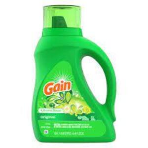 DESCRIPTION: (2) LAUNDRY DETERGENT BRAND/MODEL: GAIN ORIGINAL RETAIL$: $10.0 EA SIZE: 1.36 L QTY: 2