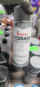 DESCRIPTION: (6) ECOSAFE GLOSS SPRAY PAINT BRAND/MODEL: IMPERIAL #85018 INFORMATION: GRAY RETAIL$: $15.87 EA SIZE: 12 OZ QTY: 6