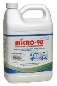 DESCRIPTION: (2) CONCENTRATED CLEANING SOLUTION BRAND/MODEL: MICRO-90 RETAIL$: $100.00 EA SIZE: 4L QTY: 2