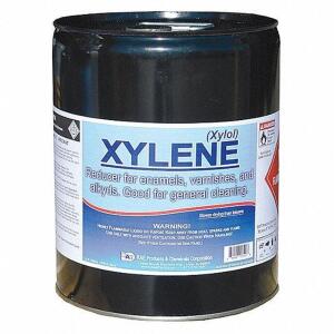 DESCRIPTION: (1) XYLENE PAINT THINNER SOLVENT BRAND/MODEL: XYLENE #19NZ68 RETAIL$: $261.13 EA SIZE: 5 GALLON QTY: 1