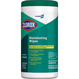 DESCRIPTION: (3) DISINFECTING WIPES BRAND/MODEL: CLOROX SIZE: 35 WIPES QTY: 3