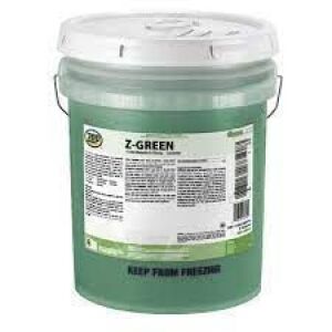 DESCRIPTION: (1) CONCENTRATE CLEANING SOLUTION BRAND/MODEL: ZEP Z-GREEN RETAIL$: $150.05 EA SIZE: 5 GALLON QTY: 1