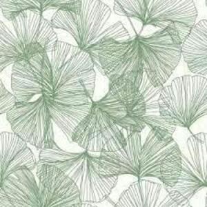 (2) Green Vinyl Peel & Stick Washable Wallpaper Roll (Covers 30.75 Sq. Ft.)