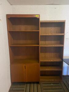 (2) - PC. BOOK SHELF SET