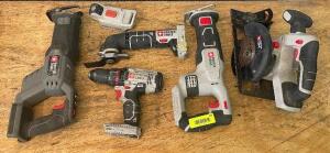 (6) - PC. PORTER CABLE POWER TOOL SET