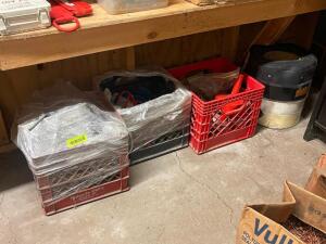 LARGE GROUP OF ASSORTED ROOFING MATERIAL AND HARDWARE