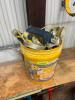 LARGE BUCKET OF SAFETY HARNESSES - 2