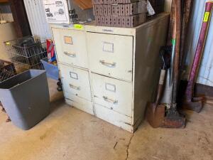 (2) - OFFICE FILE CABINETS