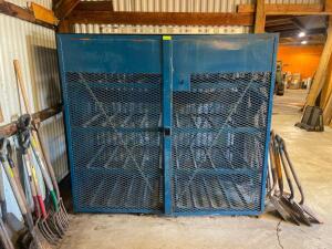 75" X 70" X 33" PROPANE TAKE STORAGE CAGE