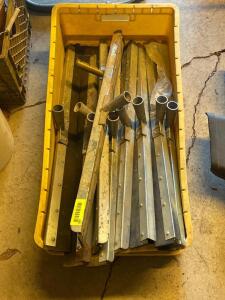 LARGE GROUP OF ASSORTED ASPHALT SQUEEGEES