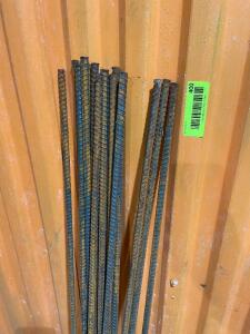 LARGE GROUP OF ASSORTED REBAR
