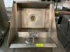 20" X 18" WALL MOUNT STAINLESS SINK - 2