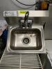 WALL MOUNTED STAINLESS HAND SINK - 2