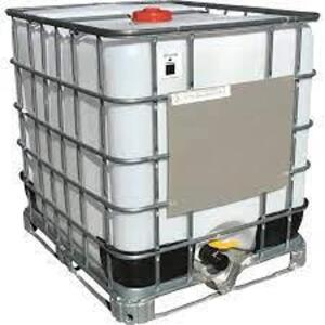 DESCRIPTION: (1) IBC TOTE PORTABLE TANK BRAND/MODEL: NATIONAL TANK OUTLET #31HA1 INFORMATION: WHITE RETAIL$: $449.99 EA SIZE: 275 GALLON QTY: 1