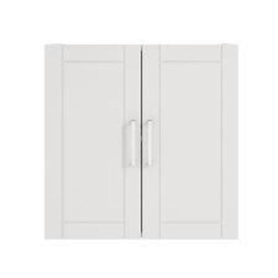 DESCRIPTION: (1) CALLAHAN WALL CABINET BRAND/MODEL: AMERIWOOD / SYSTEMBUILD #7923403COM INFORMATION: WHITE RETAIL$: $106.99 EA SIZE: 24" QTY: 1