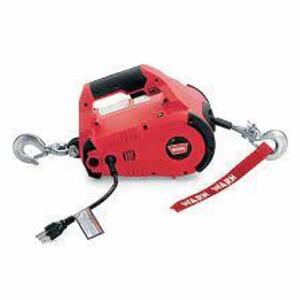 DESCRIPTION: (1) PULLZALL, PORTABLE ELECTRIC WINCH BRAND/MODEL: WARN #6DLV1 INFORMATION: RED RETAIL$: $315.56 EA SIZE: 1,000 lb 1st Layer Load Capacit