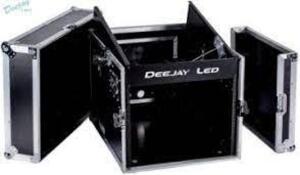 DESCRIPTION: (1) ABS TOUGH DURABLE MOLDED CASE BRAND/MODEL: DEEJAY LED INFORMATION: BLACK WITH SILVER RETAIL$: $489.00 EA QTY: 1