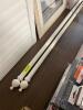 4 FT DECORATIVE CURTAIN RODS (2 PACK)