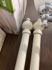 4 FT DECORATIVE CURTAIN RODS (2 PACK) - 2