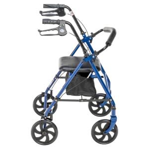 DESCRIPTION (1) DRIVE MEDICAL DRIVE MEDICAL ROLLING WALKER BRAND/MODEL 10257BL-1 ADDITIONAL INFORMATION BLUE & BLACK/WEIGHT CAPACITY: 300 LBS/RETAILS