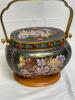 DECORATIVE CLOISONNE BOX - 6