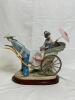 LLADRO PORCELAIN FIGURINE - "RIDE IN CHINA" / "RICKSHAW RIDE" / COPYRIGHT DAISA - 3