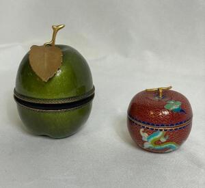 (2) - PC. DECORATIVE APPLE SET