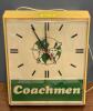 VINTAGE COACHMEN WALL MOUNTED CLOCK