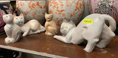 (4) - PC. CAT DECOR SET