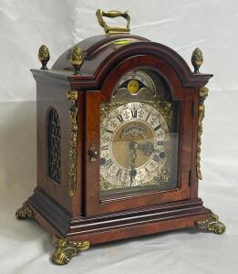 TEMPUS FUGIT TABLETOP GRANDFATHER CLOCK