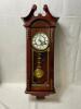 VINTAGE WALL MOUNTED GRANDFATHER CLOCK - 2