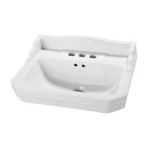 Series 1920 19.125 in. L Pedestal Sink Basin in White