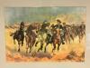 FREDERIC REMINGTON "A DASH FOR THE TIMBER" FRAMED PRINT - 3
