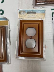 5-PIECE WALL PLATE SET (SEE PHOTOS FOR QUANTITIES)