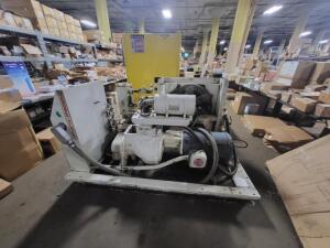 DESCRIPTION: (1) EAH 99B AIR COMPRESSOR BRAND/MODEL: GARDNER-DENVER INFORMATION: IMAGES ARE FOR ILLUSTRATION PURPOSES ONLY AND MAY NOT BE AN EXACT REP