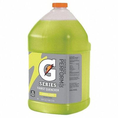 DESCRIPTION: (27) CASES OF (4) SPORTS DRINK MIX LIQUID BRAND/MODEL: GATORADE #3AW92 INFORMATION: MULTIPLE RETAIL$: $18.64 PER GALLON SIZE: 1 GALLON QT