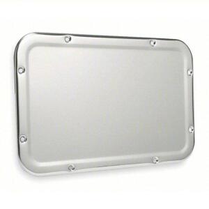 DESCRIPTION: (1) SECURITY FRAMED WALL MIRROR BRAND/MODEL: BRADLEY #1GYB8 INFORMATION: STAINLESS STEEL BODY RETAIL$: $345.82 EA SIZE: 11-1/4"W 17-1/4"H