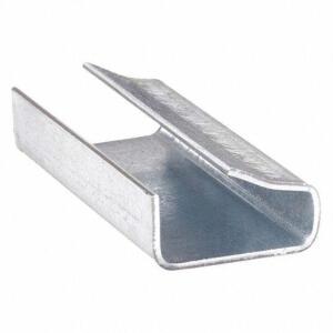 DESCRIPTION: (2) PACKAGE OF (1000) STRAPPING SEAL BRAND/MODEL: PRODUCT NUMBER #2CXP4 RETAIL$: $72.67 EA SIZE: Open Seals, Fits 5/8 in Strap Wd, 1/4 in