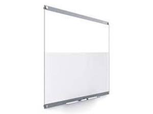 DESCRIPTION: (1) FRAMELESS WALL MOUNTED MAGNETIC GLASS DRY ERASE BOARD BRAND/MODEL: QUARTET #GI3624 RETAIL$: $100.00 EA SIZE: 36X24 QTY: 1