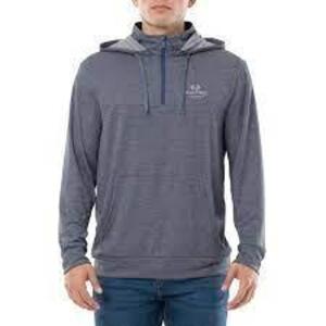 DESCRIPTION: (1) ZIP UP FISHING HOODIE BRAND/MODEL: REALTREE INFORMATION: BLUE RETAIL$: $20.00 EA SIZE: LARGE QTY: 1
