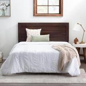 Leah Rustic Mahogany King/Cal King Classic Wood Headboard