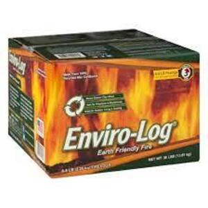 DESCRIPTION: (1) BOX OF (6) EARTH FRIENDLY FIRE LOG BRAND/MODEL: ENVIRO-LOG RETAIL$: $20.00 EA QTY: 1