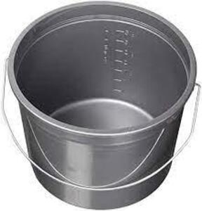 DESCRIPTION: (1) CASE OF (36) PROMOTIONAL PLASTIC BUCKETS BRAND/MODEL: LEAKTITE #540267 INFORMATION: SILVER RETAIL$: $240.00 A CASE SIZE: 5QT IMAGES A