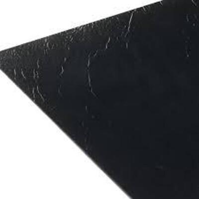 (280) SQ FT OF Sterling Black Solid 12 in. x 12 in. Peel and Stick Vinyl Tile