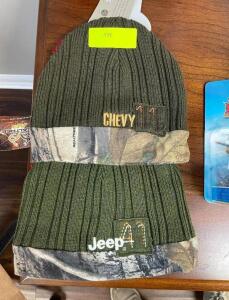 JEEP AND CHEVY BEANIES