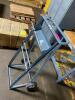 (1) GRAINGER WIRE-STOOL DISPENSING CART - 4