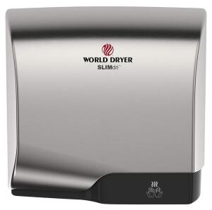 SLIMDRI EFFICIENT COMMERCIAL SURFACE MOUNTED ADA COMPLIANT UNIVERSAL VOLTAGE 110-240V HAND DRYER