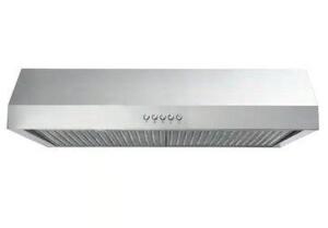 30 IN. W UNDER CABINET RANGE HOOD IN STAINLESS STEEL